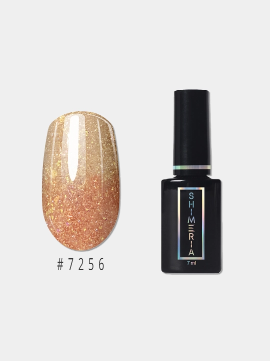 Gel-lak nurni aks ettiruvchi Shimeria Thermo, 7 rang, 7 ml