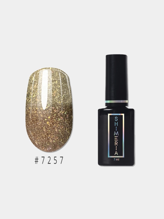 Gel-lak nurni aks ettiruvchi Shimeria Thermo, 7 rang, 7 ml