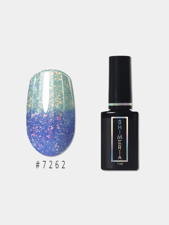 Gel-lak nurni aks ettiruvchi Shimeria Thermo, 7 rang, 7 ml