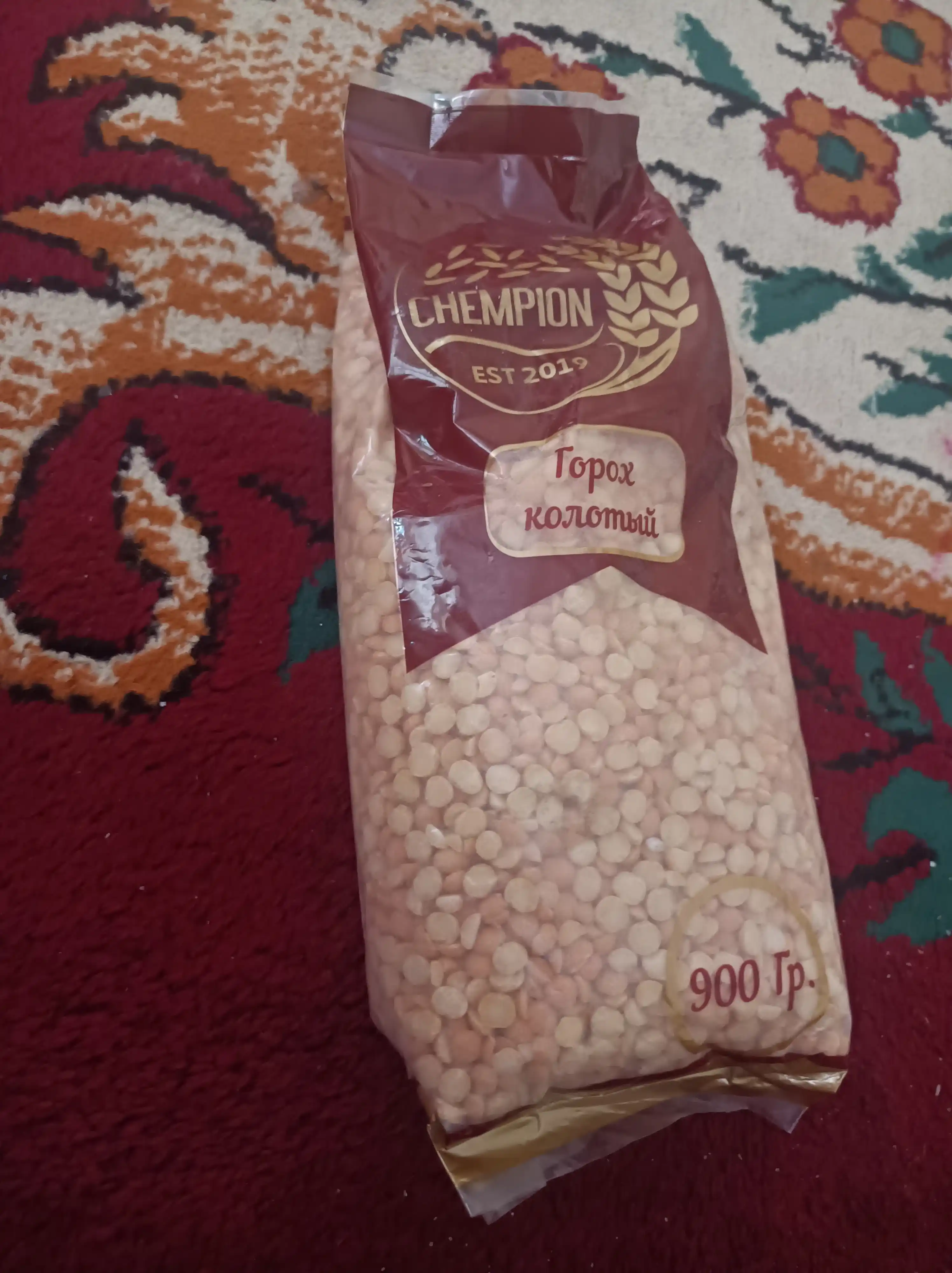 Yorma Chempion Maydalangan no'xat, 900 g