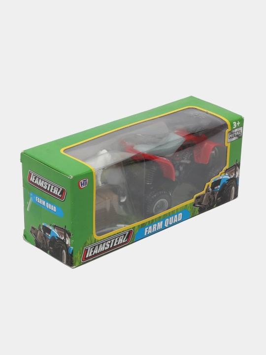 Fermerning ATV ''Teamsterz'', bolalar uchun, qizil