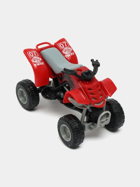 Fermerning ATV ''Teamsterz'', bolalar uchun, qizil - 