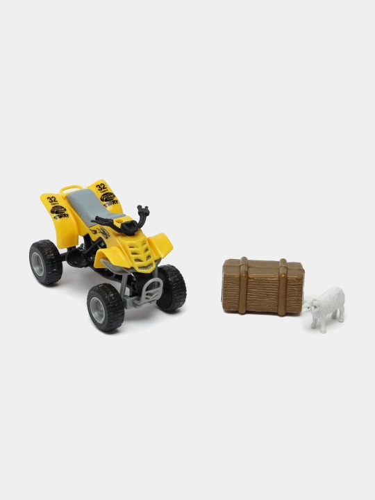 O‘yinchoq transport Mattel Hot WheelsHW MARIO, standart kartgbg26-9796, sariq