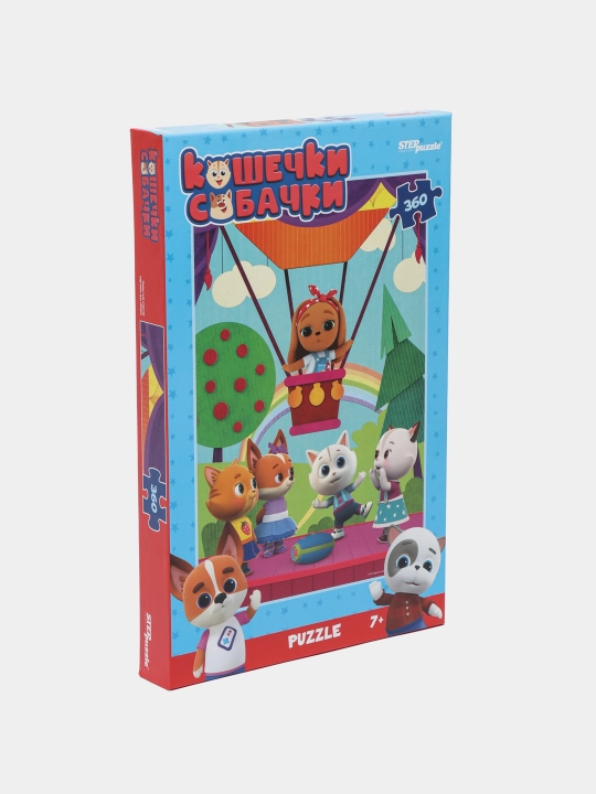Мозаика "puzzle" 360 "Кошечки и собачки", 0+ Медиа, 96107 - 