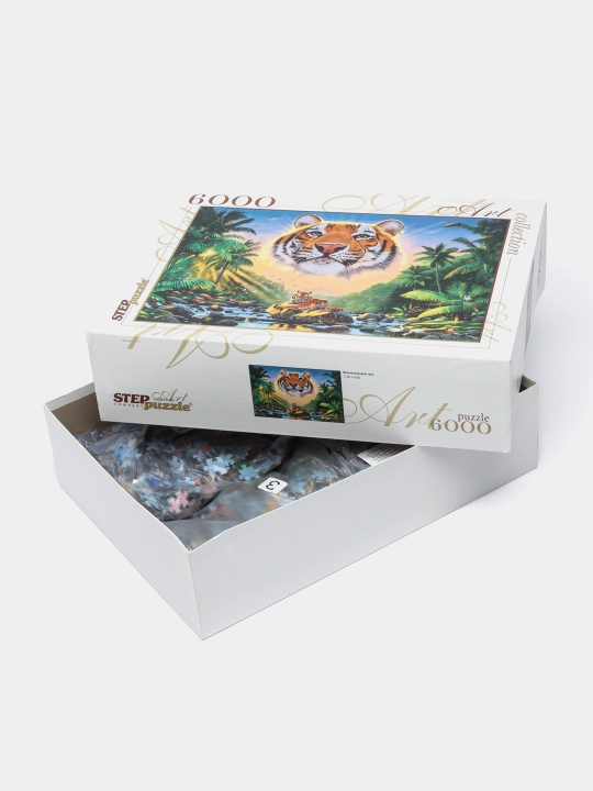 Мозаика "puzzle" 6000 "Величественный тигр" 85501