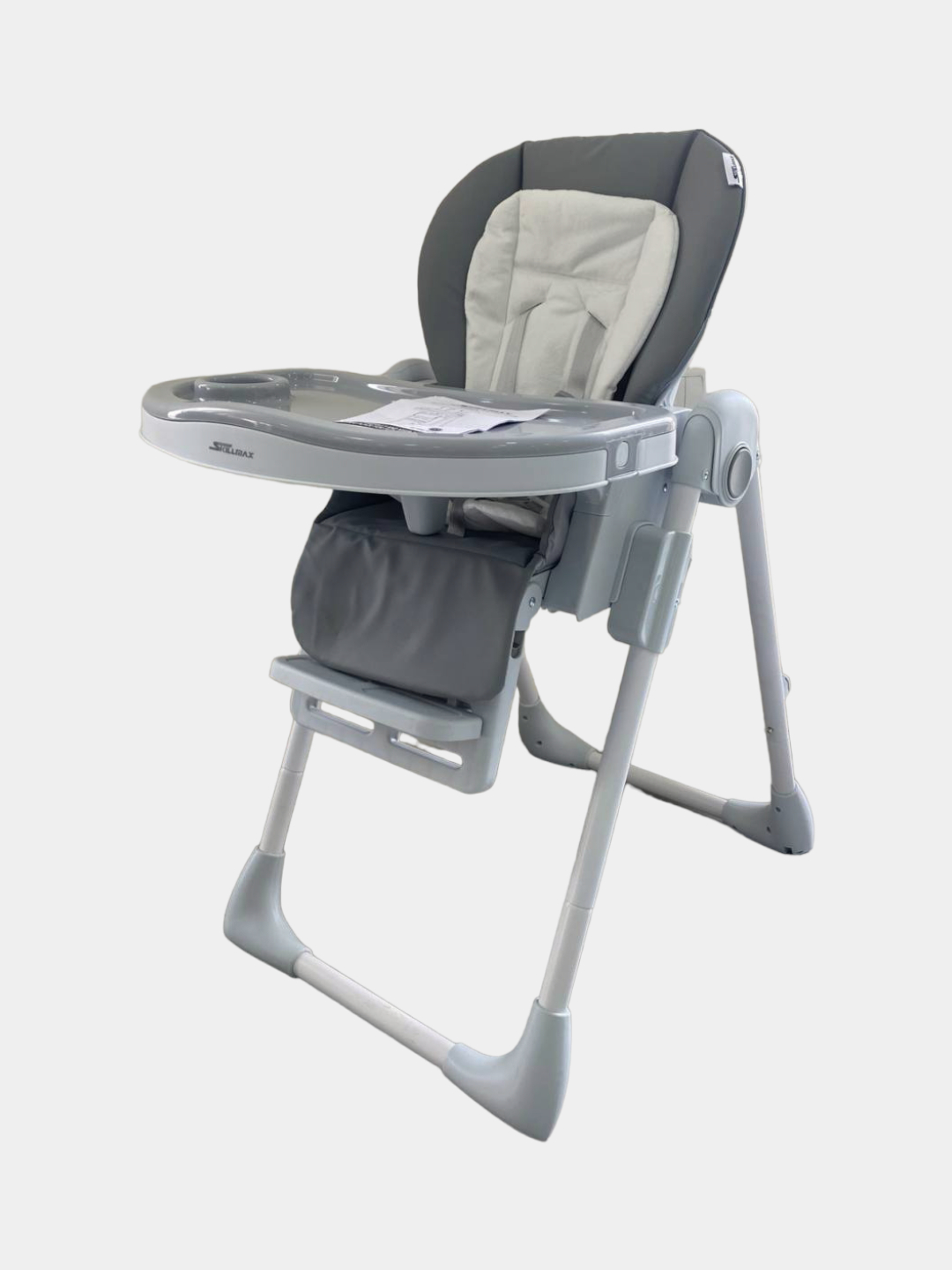 Стульчик для кормления chicco polly magic relax graphite