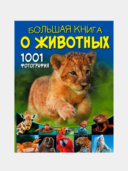 Большая книга о животных, 1001 фотография, Ермакович Дарья