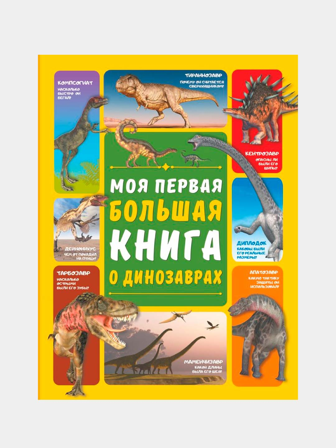 Моя первая большая книга о динозаврах. Барановская Ирина, Ермакович Дарья  Ивановна купить по низким ценам в интернет-магазине Uzum (578511)