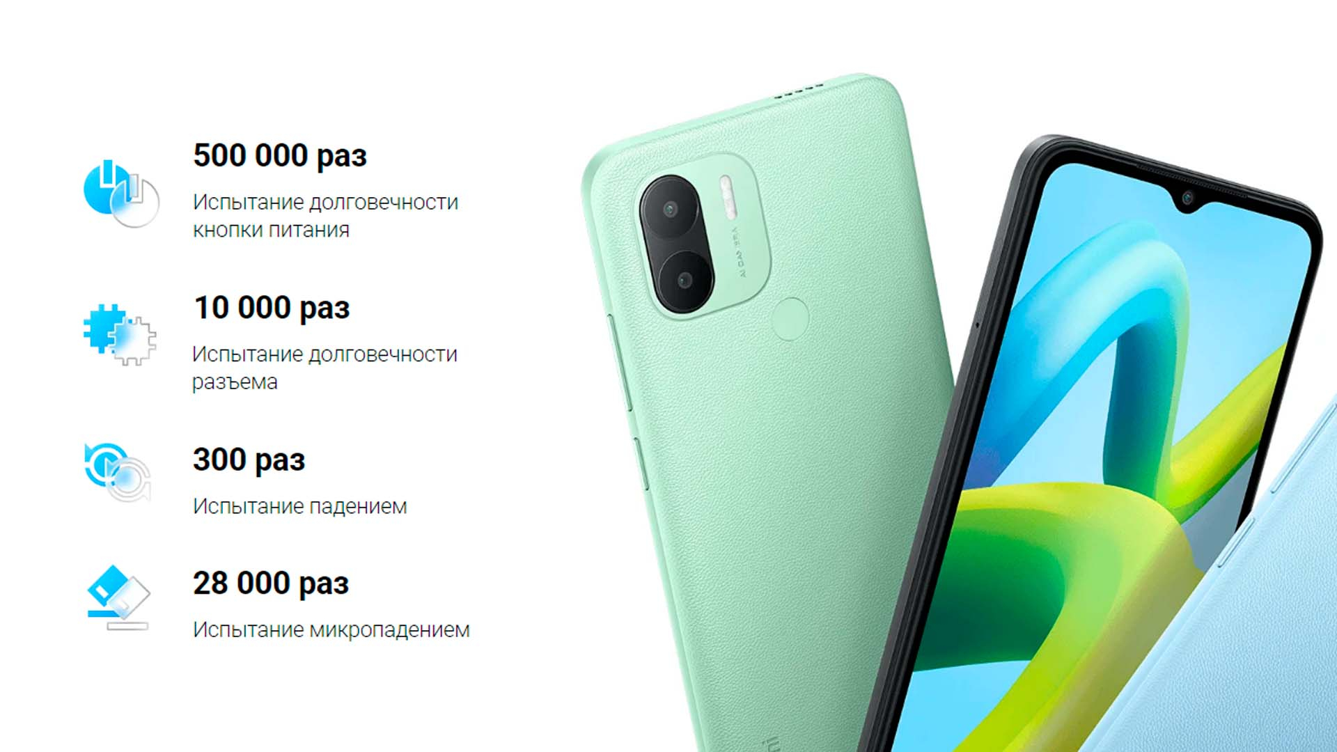 Смартфон Xiaomi Redmi A1+ 2/32 GB купить по низким ценам в  интернет-магазине Uzum (671847)