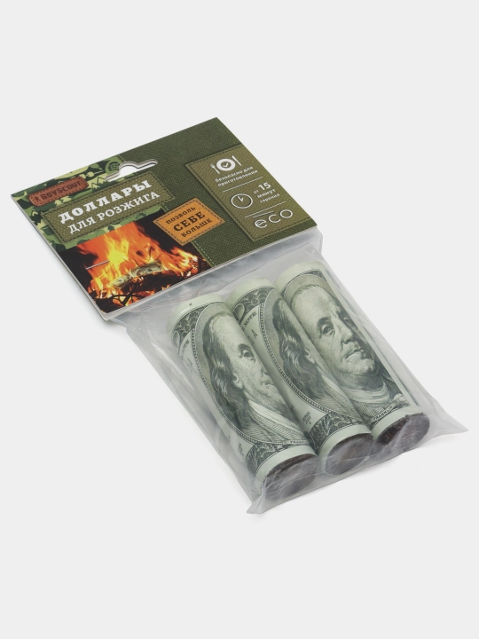 Mangal, kamin va pechkalarni yoqish uchun dollar, 3 dona, BoyScout