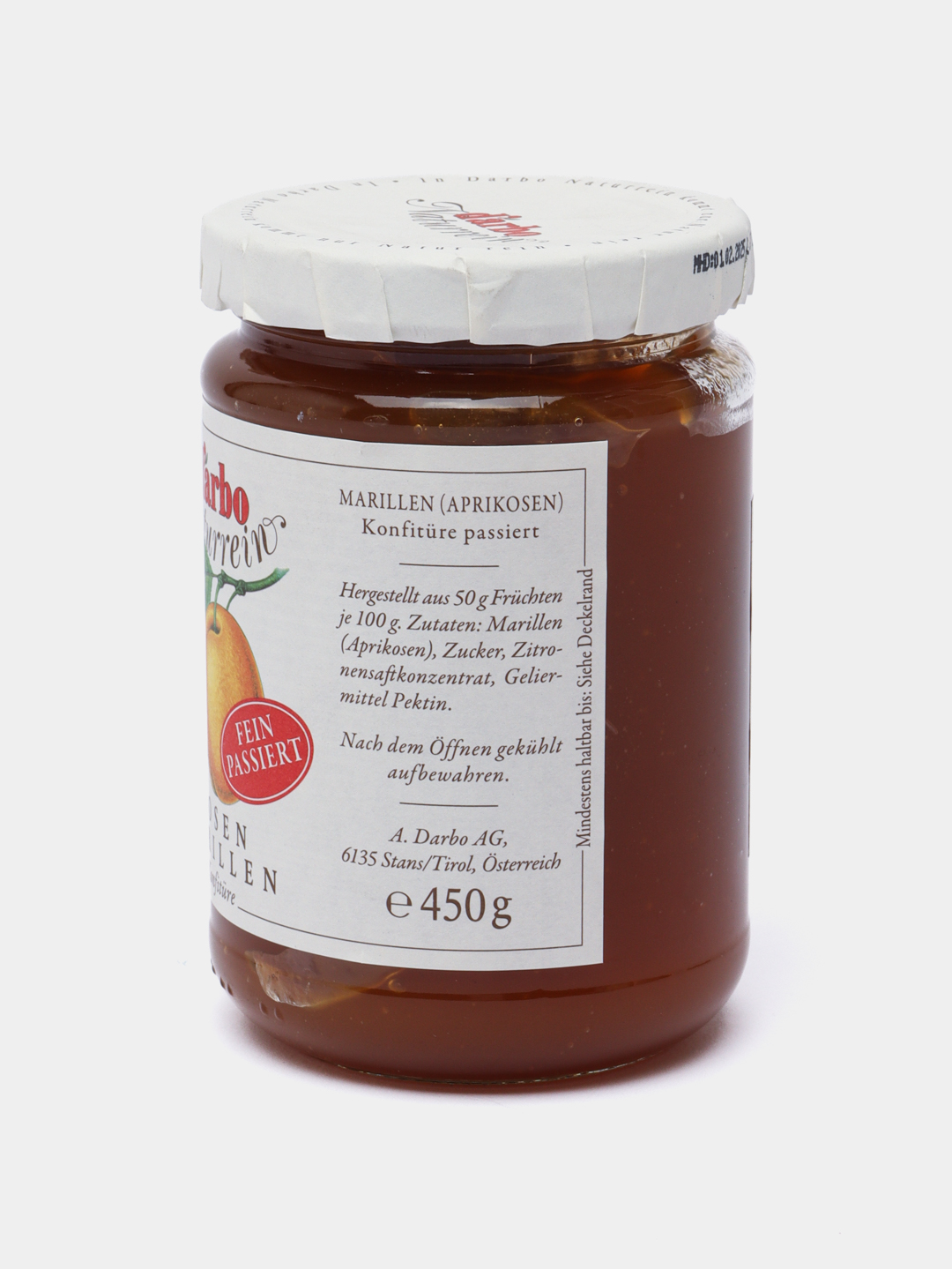 Абрикос Darbo All Natural Jam Rose Apricot sieved