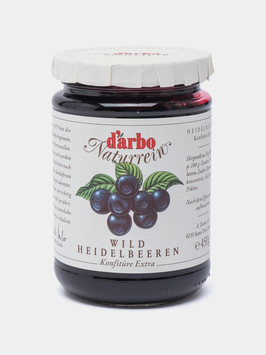 Buta mevasi Darbo All Natural Jam Blueberry, 450 gr - 