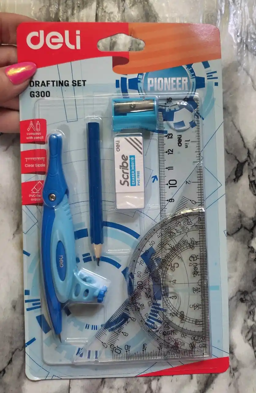 Циркуль Deli Pioneer 30001
