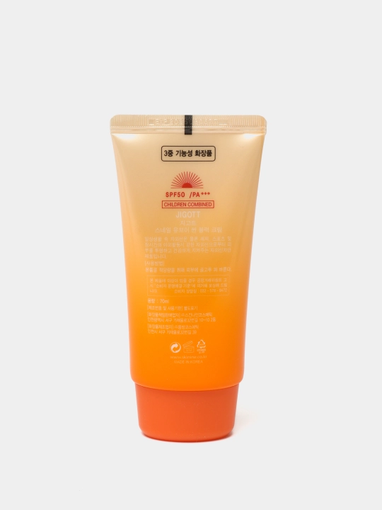 Quyoshdan himoyalovchi SPF50+/PA+++ Jigott 4 tanlov 70 ml