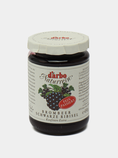 Darbo barcha tabiiy murabbo BlackBerry blackcurrant elakdan o'tkazildi - 