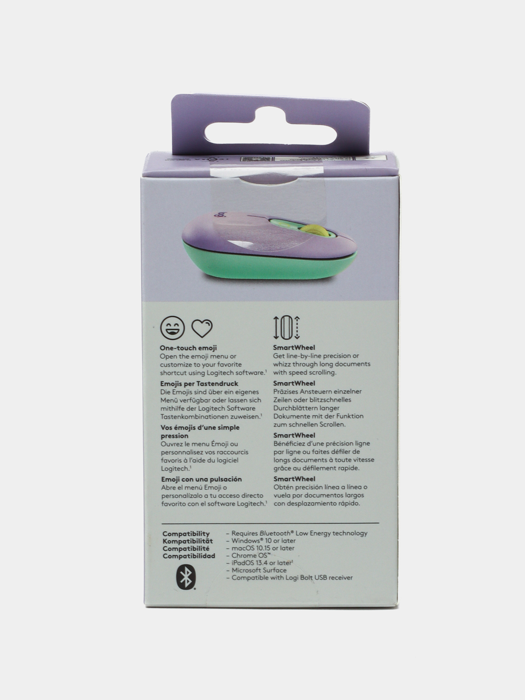 Simsiz sichqon Logitech POP Mouse emodzi bilan Blastyellow
