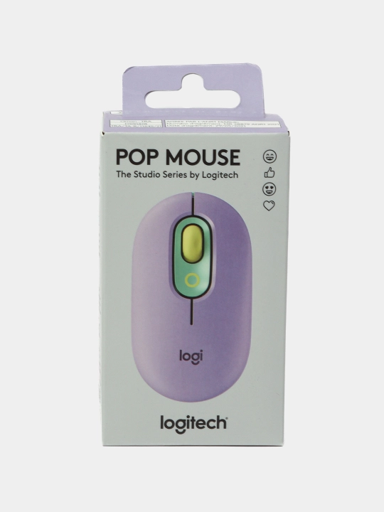 Simsiz sichqon Logitech POP Mouse emodzi bilan Blastyellow - 