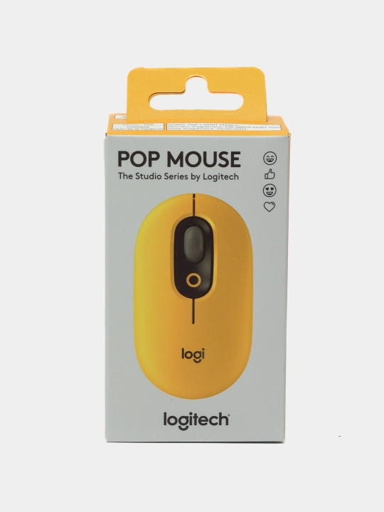 Simsiz sichqon Logitech POP Mouse emodzi bilan Blastyellow - 