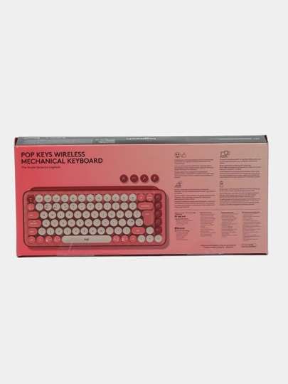 Simsiz mexanik klaviatura Logitech POP keys