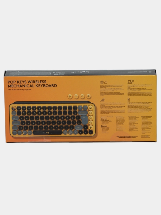 Simsiz mexanik klaviatura Logitech POP keys