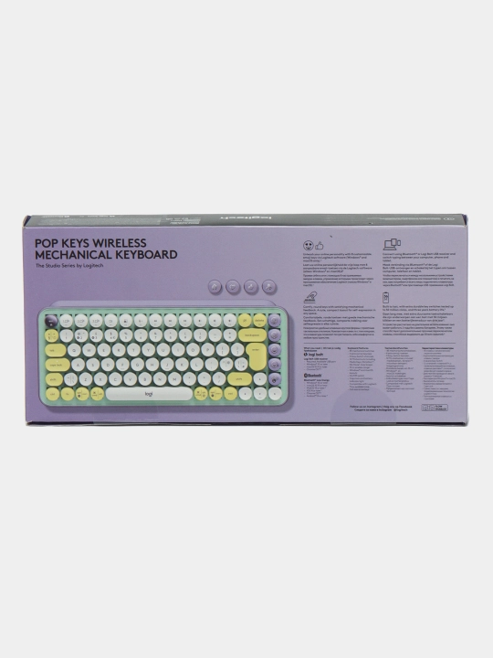 Simsiz mexanik klaviatura Logitech POP keys