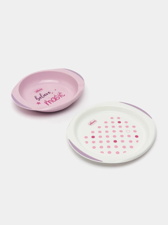 Tarelkalar to'plami, Chicco, 12 m+ - 