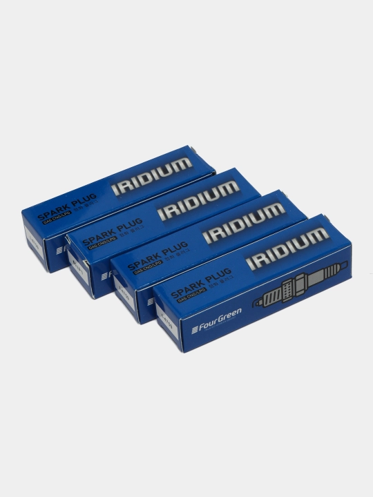 Свеча зажигания FourGreen Иридиевые I-4759 Gentra, Cobalt, Nexia-R3, Spark. 4 шт