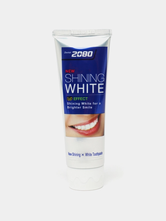 Oqartiruvchi tish pastasi Dental Clinic 2080, kariesdan himoya qilish, yangi nafas, Koreya