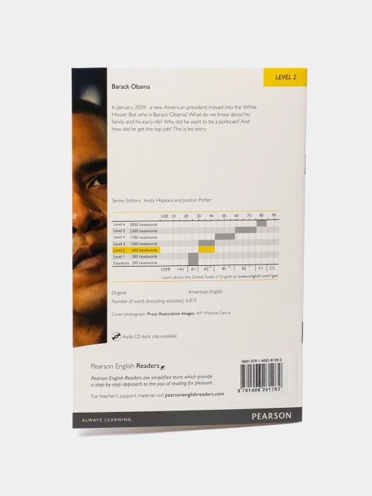 Penguin Readers. Level 2. Elementary. Barack Obama with MP3, Coleen Degnan-Veness