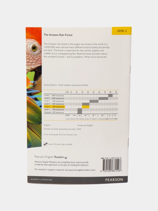 PEGR Amazon Rainforest Book & MP3 Pck (2), Bernard Smith
