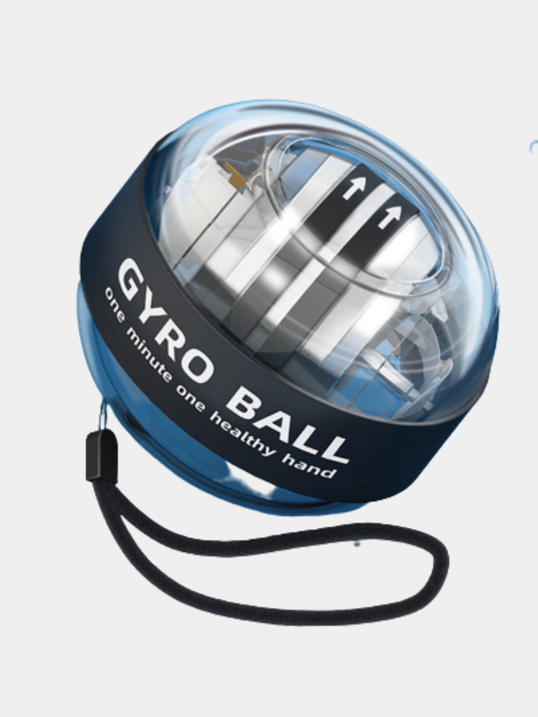 Тренажер кистевой GYRO BALL, эспандер для рук, гироскопический тренажер ...