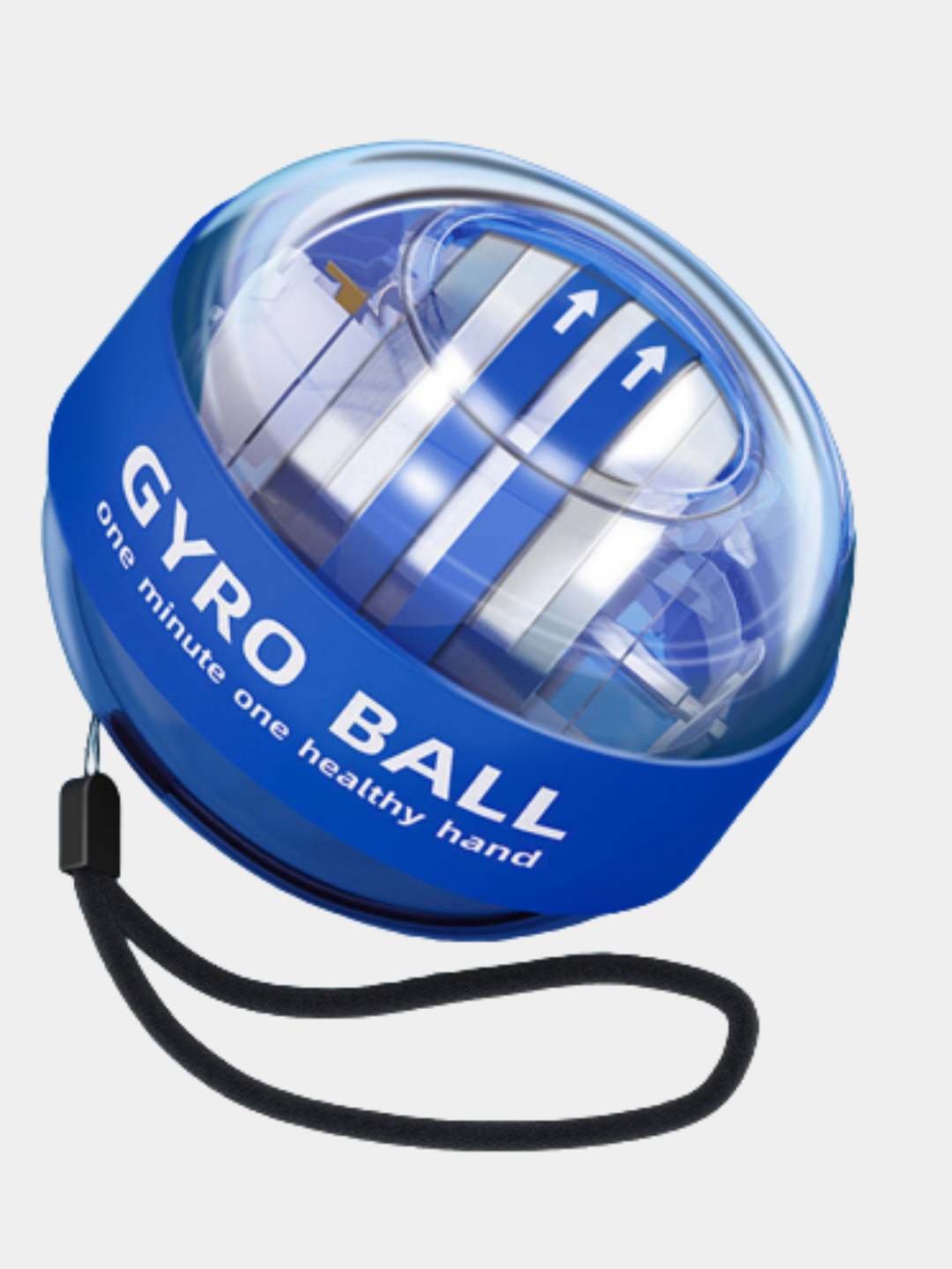 Тренажер кистевой GYRO BALL, эспандер для рук, гироскопический тренажер ...