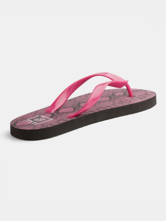 Сланцы женские Evars Snake Ruby, малиновый с чёрным