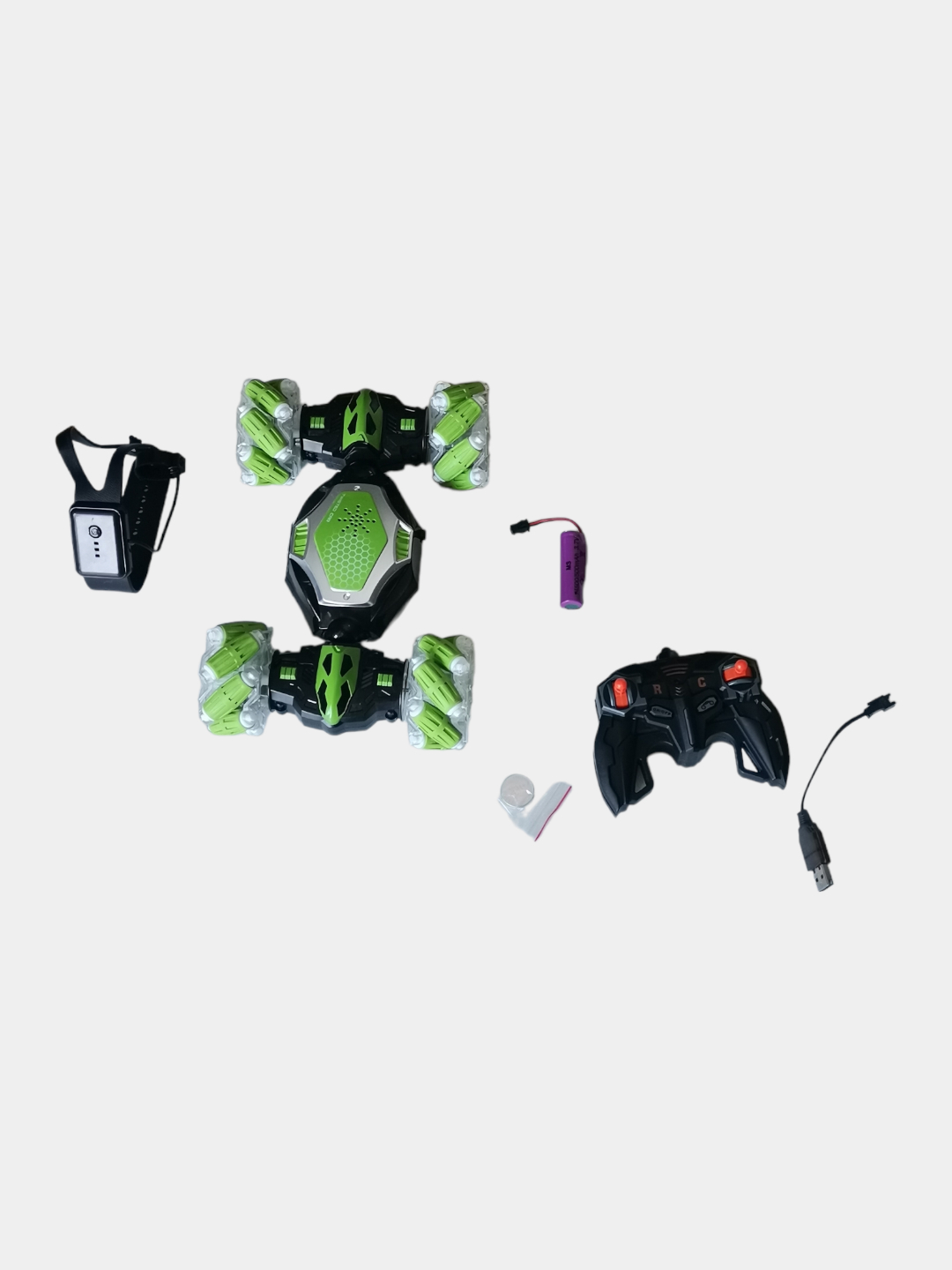 Машинка трансформер перевертыш с управлением жестами руки или пультом ...