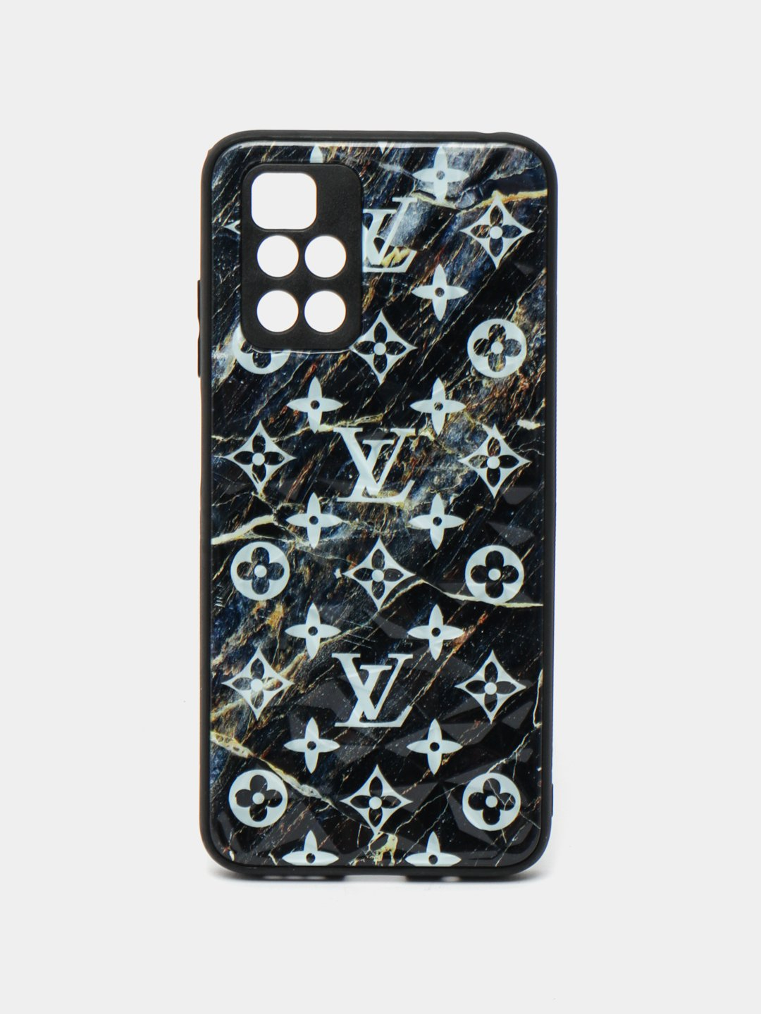 Gray Louis Vuitton Logo Samsung Galaxy A32 5G Clear Case