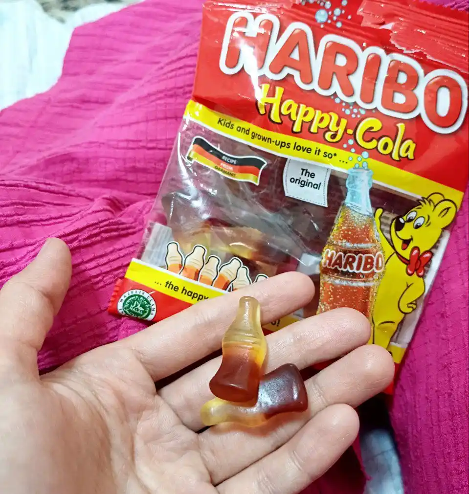 Chaynash marmeladi Haribo Happy cola, 80 gr