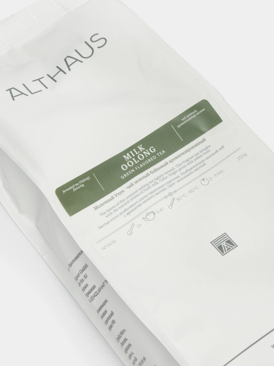 Yashil choy fermentlangan, Althaus Milk Oolong, 250 g