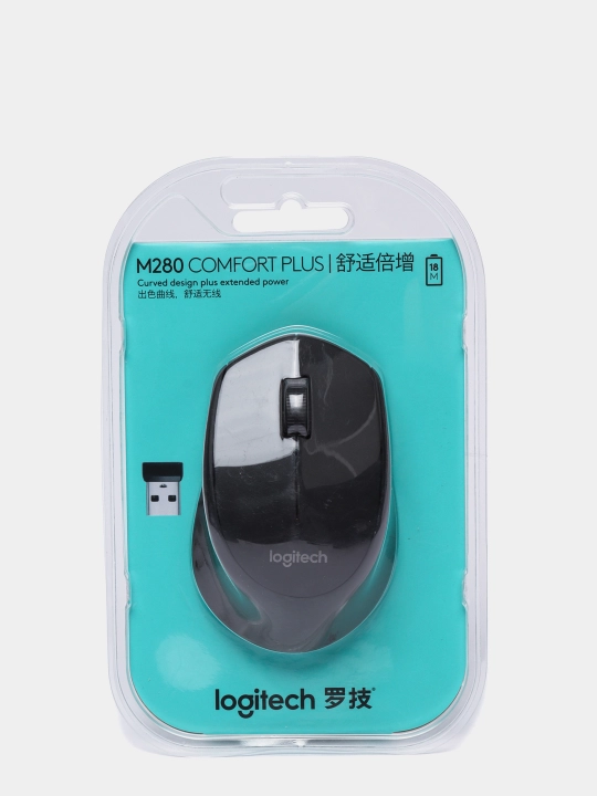Simsiz sichqoncha Logitech M280, qulay qurilma