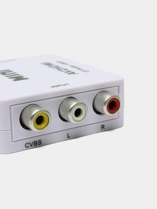 HDMI ↔️ AV (RCA) konverter, Video adapter TV va qurilmalar uchun