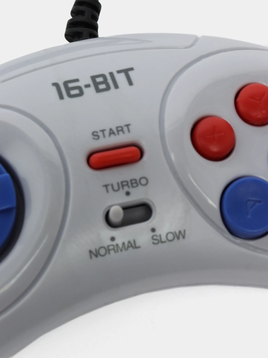 Джойстик для Sega 16 bit с узким 9-pin разъёмом, геймпад для приставки