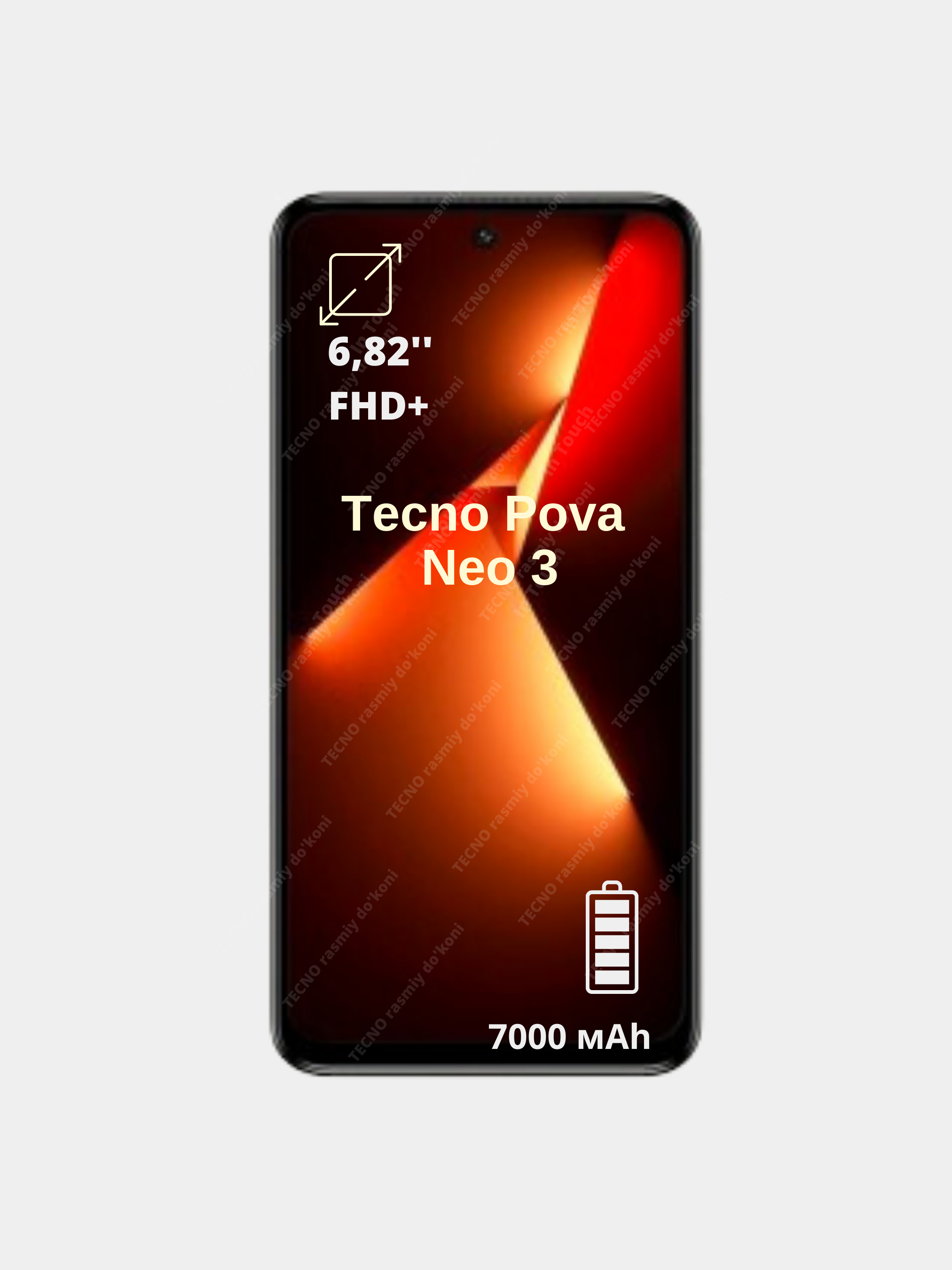 Игровой смартфон Tecno Pova Neo 3, 4/8/128 GB, большая батарея 7000 мА ...