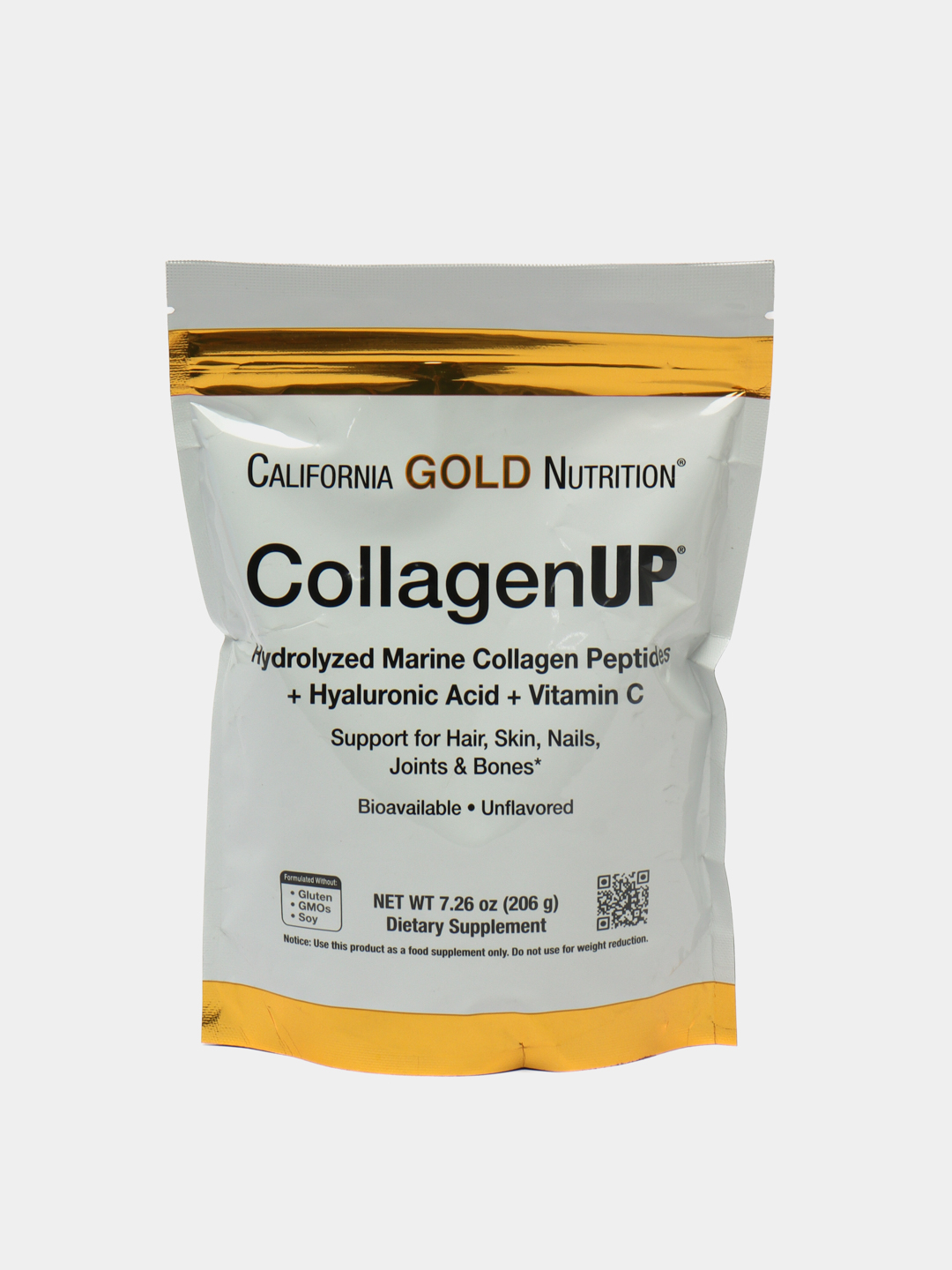 Гидролизованные пептиды морского коллагена California Gold Nutrition ...