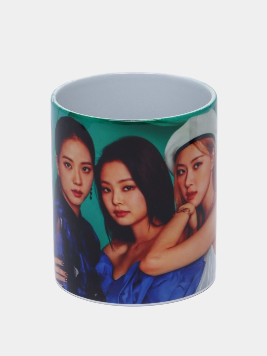 Sovg'a uchun ajoyib va bejirim krujkalar "Black Pink" 330 ml