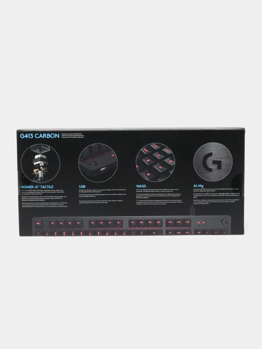 Mexanik o'yin klaviaturasi Logitech G413