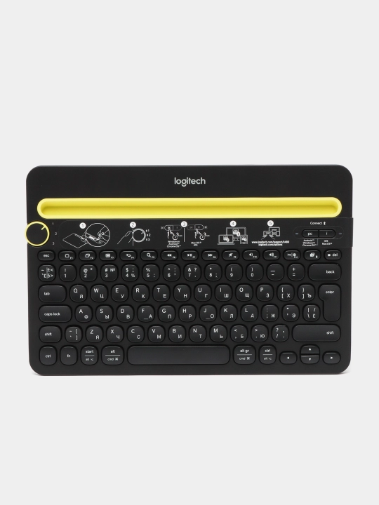 Ko'p funktsiyali klaviatura Logitech Bluetooth K480 - 