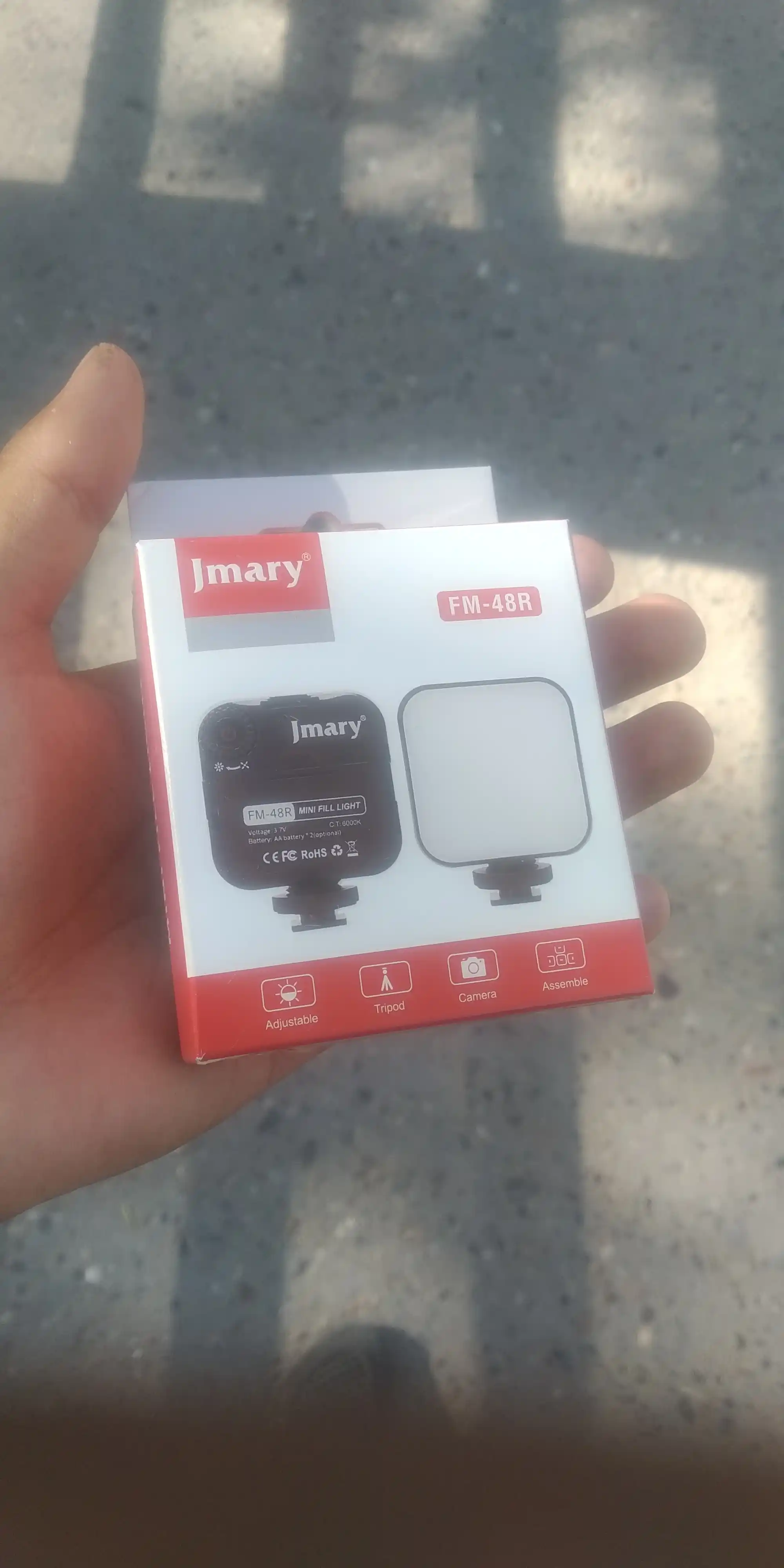 Svetodiodli mini chiroq Jmary FM-48R