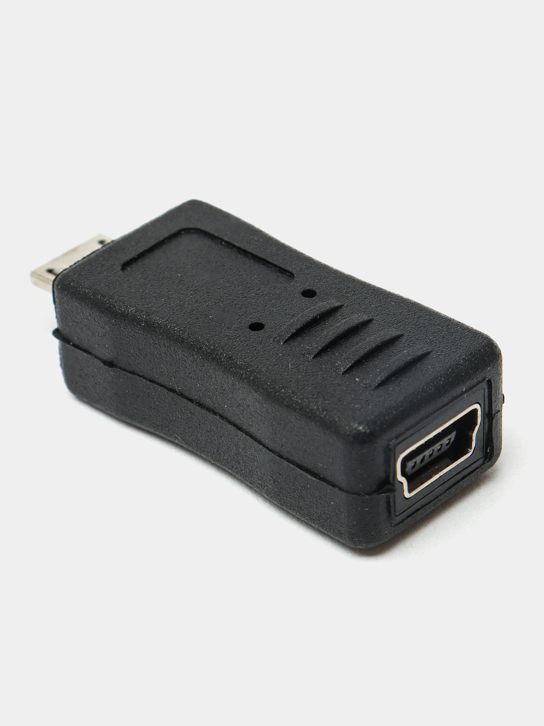 Переходник адаптер, гнездо MiniUSB, штекер MicroUSB купить по низким ...