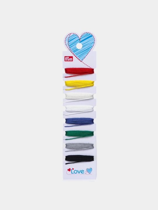 Muline iplarni kashta uchun Prym Love Basic, o'ralgan, 8 * 2 m - 