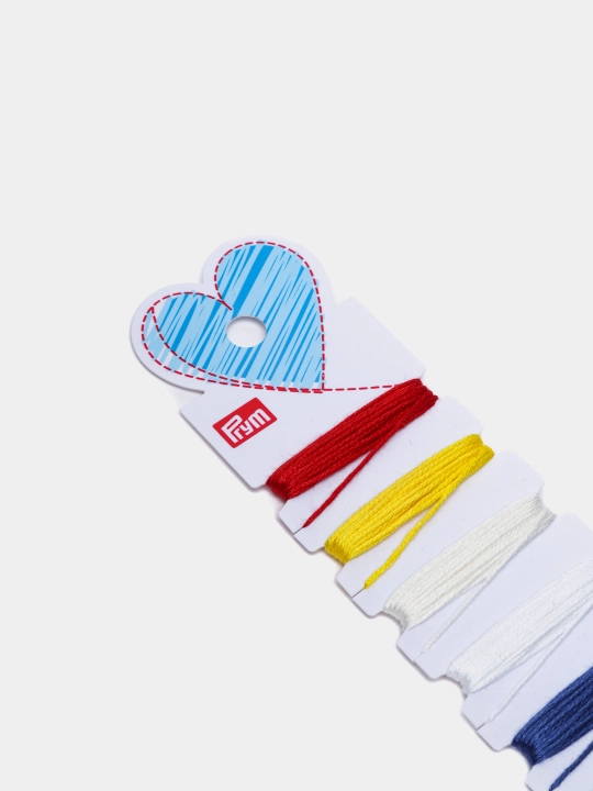 Нитки Мулине для вышивки Prym Love Basic, намотанная, 8шт * 2 м