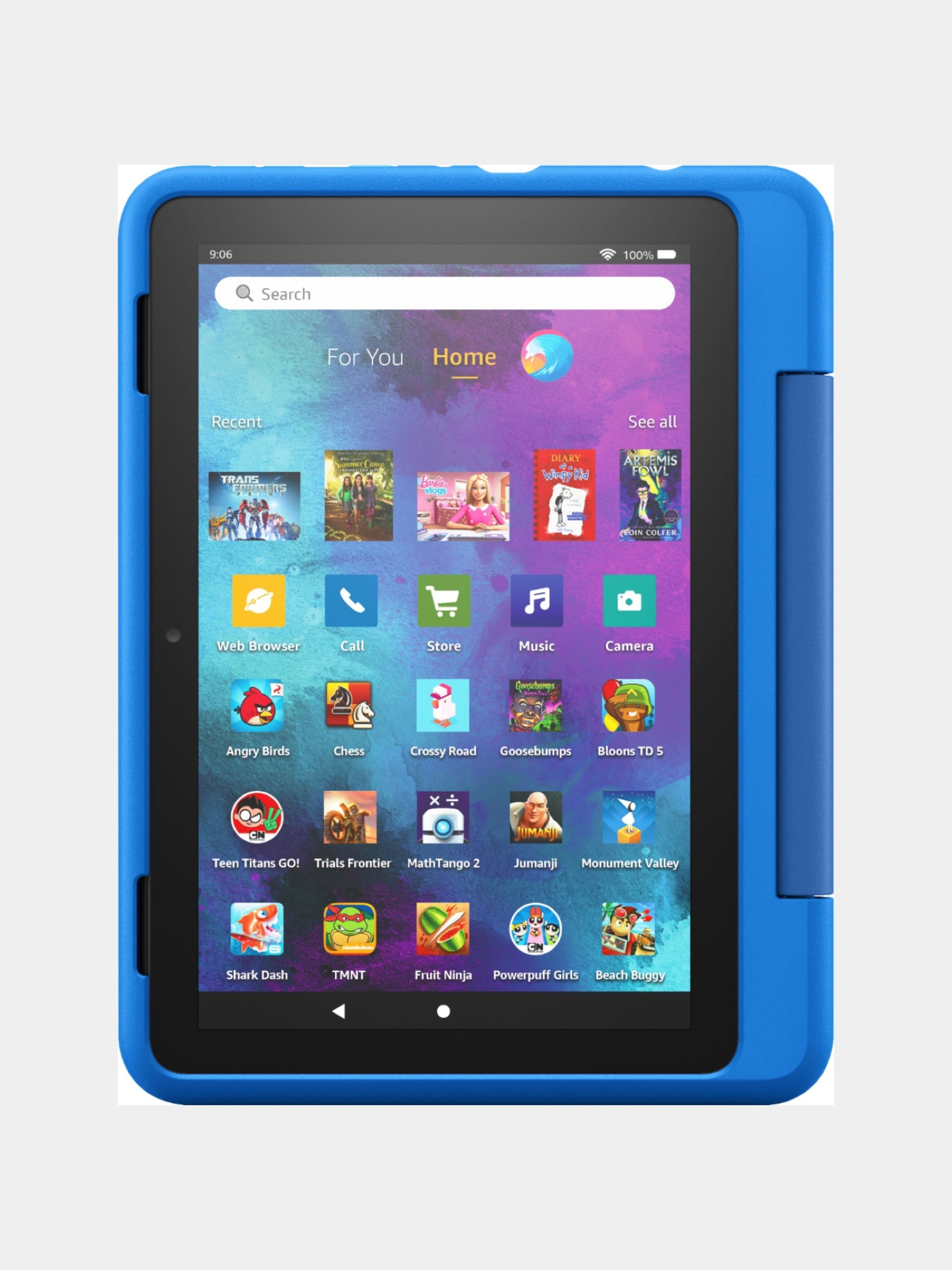 Детский планшет Amazon Fire HD 7 KIDS, 7 дюймов, 16 ГБ/2 разъем для ...